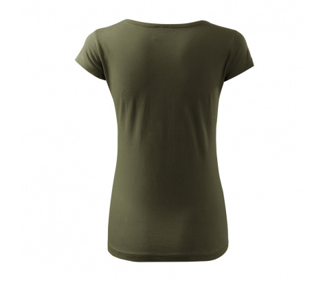 Tričko dámske MALFINI® Pure 122 military veľ. XL