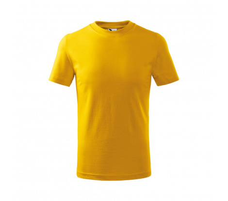 Tričko detské MALFINI® Basic 138 žltá veľ. 122 cm/6 rokov
