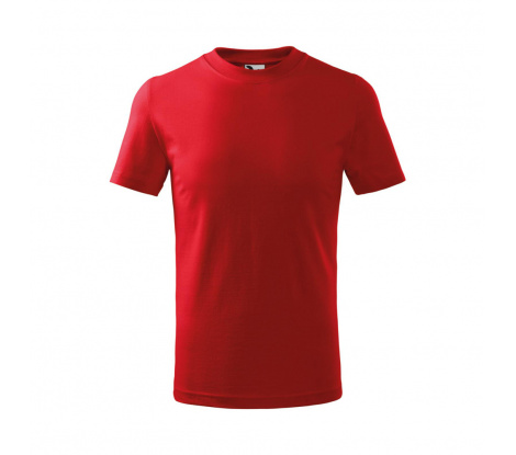 Tričko detské MALFINI® Basic 138 červená veľ. 134 cm/8 rokov
