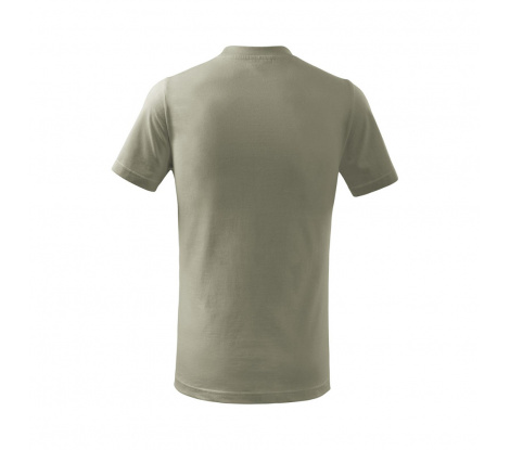 Tričko detské MALFINI® Basic 138 svetlá khaki veľ. 122 cm/6 rokov