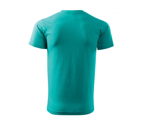 Tričko pánske MALFINI® Basic 129 smaragdovozelená veľ. XS