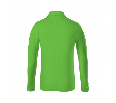 Polokošeľa detská MALFINI® Pique Polo LS 241 green apple veľ. 122 cm/6 rokov