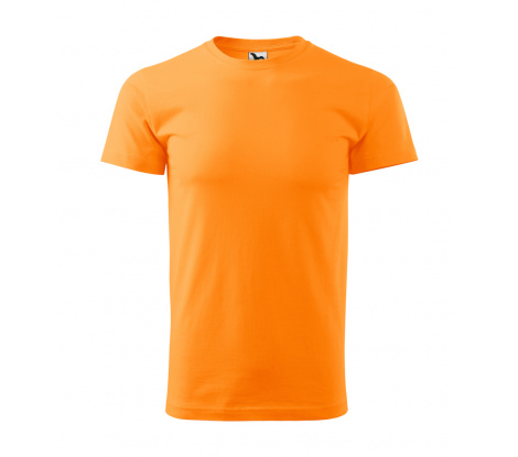 Tričko pánske MALFINI® Basic 129 mandarínková oranžová veľ. XL