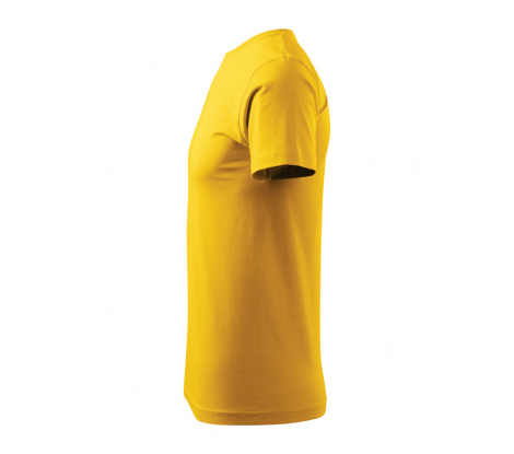 Tričko pánske MALFINI® Basic 129 žltá veľ. XL